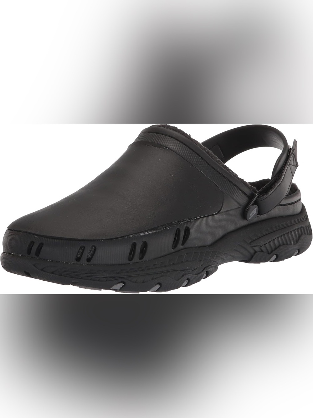 Skechers Foamies Creston Ultra-Cozy Vibez Black Clogs Shoes Men’s 10 NIB